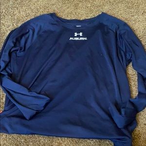 RARE auburn university under armour shirt